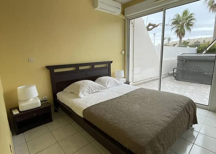 Bubble -appartement Natura 2 Avec Garage - Jacuzzi - Luxe - 6 Personnes 阿格德